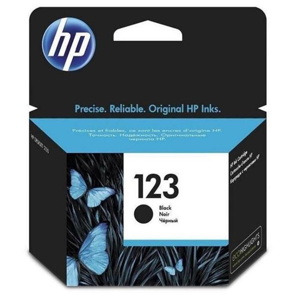 کارتریج پرینتر مشکی اچ پی مدل 123 HP 123 Black Ink Cartridge